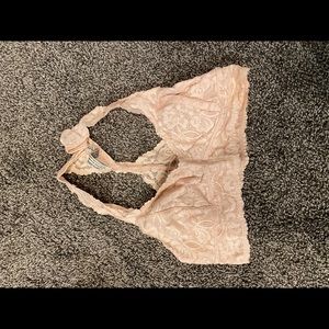 Pink Free People Bralette